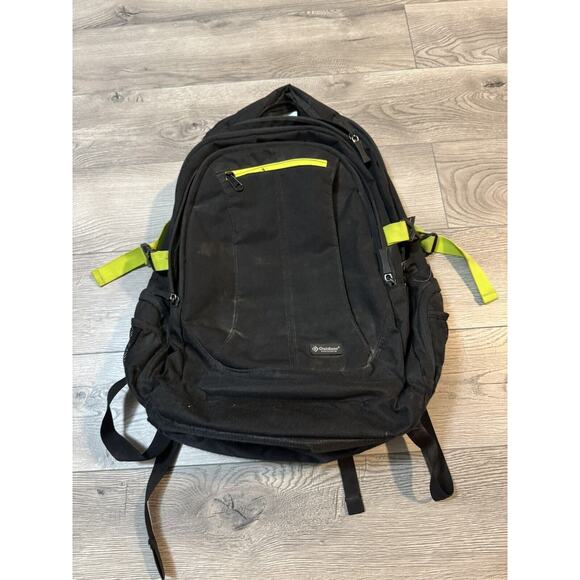 Outdoor Products Backpack Black And HelloPockets Inside And Out Wide Shoulder... - Picture 1 of 8